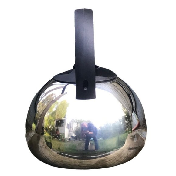 Farberware 2.3 Quart Tea Kettle Polished Stainless Steel Classic Series Q21C - Picture 2 of 7